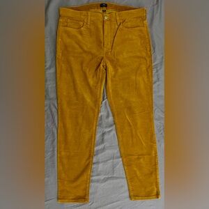 J Crew Factory Midrise Skinny Corduroy